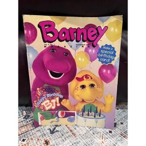 VTG Barney Magazine Vol 2 No 7‎ July/August 1998 Happy Birthday BJ! Complete 90s